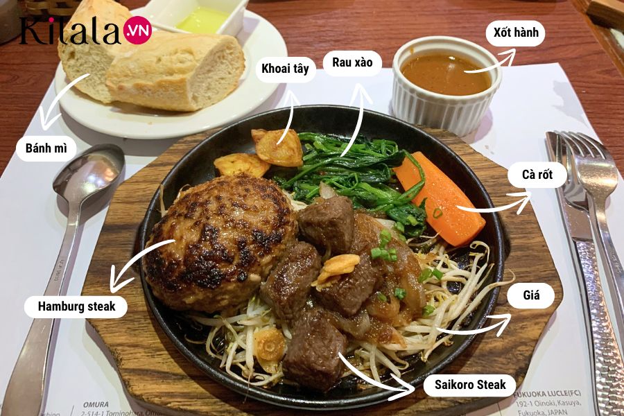 Wagyu Hamburg & Saikoro Steak Wagyu-Hamburg-&-Saikoro-Steak